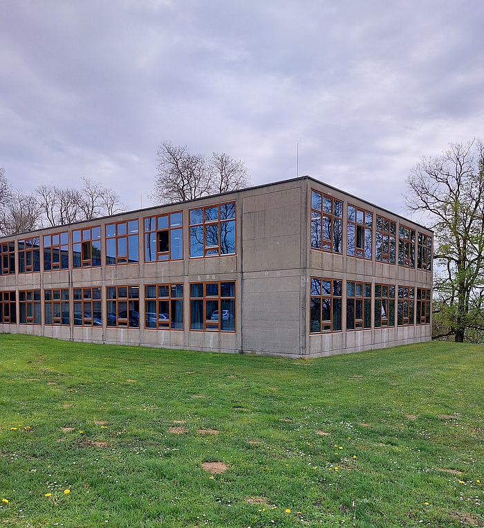 The Hochschule für Gestaltung, HfG, Ulm school building by Max Bill