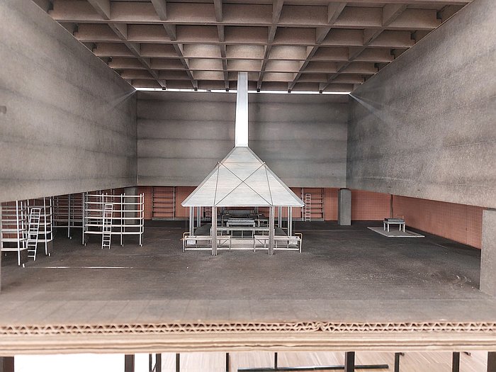 Zusammen am Ofen by Christina Arnold and Luisa Huber), as seen at Resource, Research, Reset - Transformation of Sacred Spaces, DG Kunstraum Diskurs Gegenwart during Munich Creative Business Week 2025 