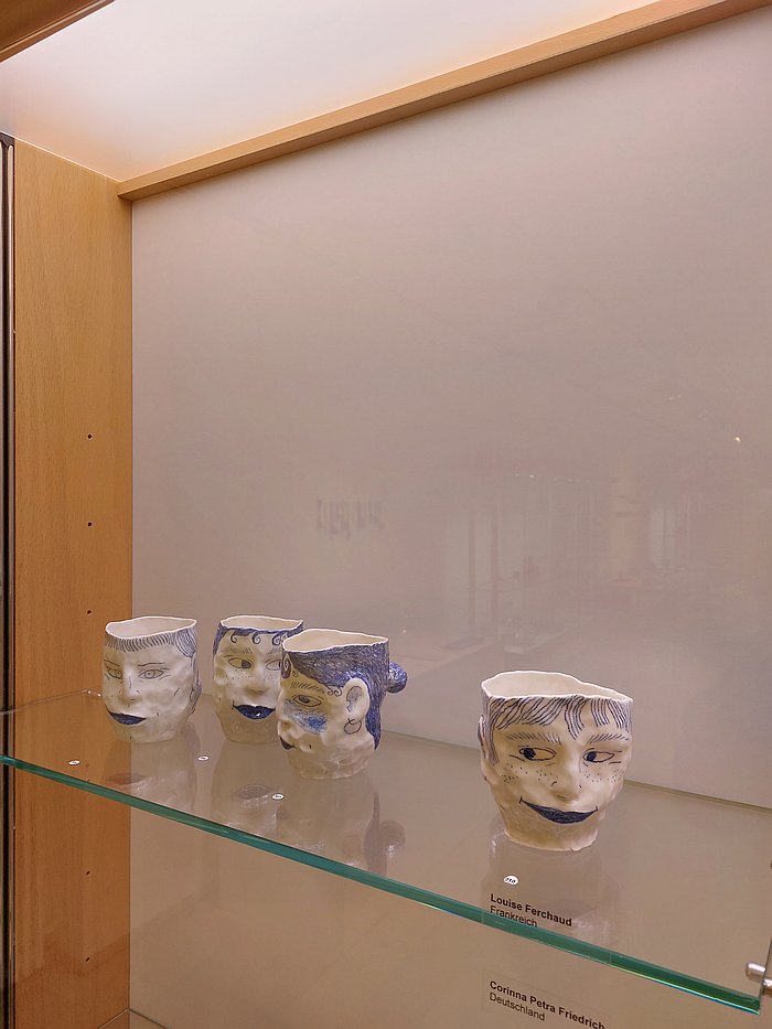 Works by Louise Ferchaud, as seen at Tischkultur, Galerie Handwerk Munich, during Munich Creative Business Week 2025
