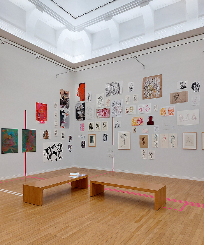 Works of art by Schneeberger students, as seen at Schneeberger Geflecht, Kunstsammlungen, Chemnitz