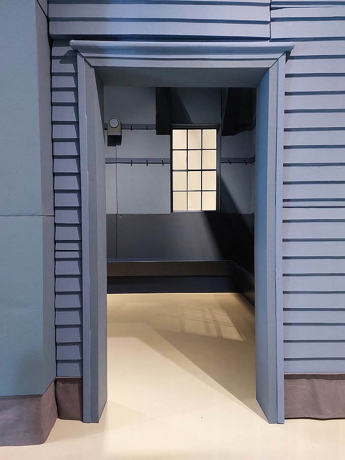 Inside 2nd Meetinghouse by Amie Cunat, as seen at The Shakers: A World in the Making, Vitra Design Museum, Weil am Rhein 