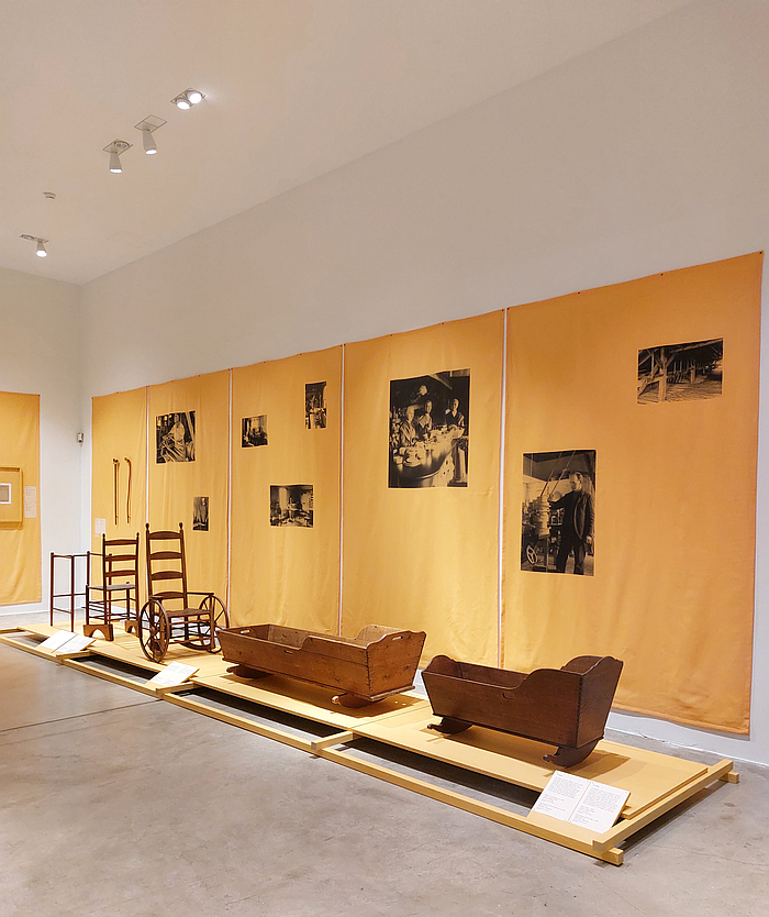 Part of the discussion on Care, as seen at The Shakers: A World in the Making, Vitra Design Museum, Weil am Rhein 