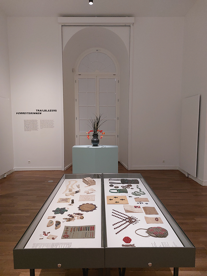 Works by Emma Trietsch, as seen in Defiance. Jewish Women and Design in the Modern Era, Jewish Museum, Berlin