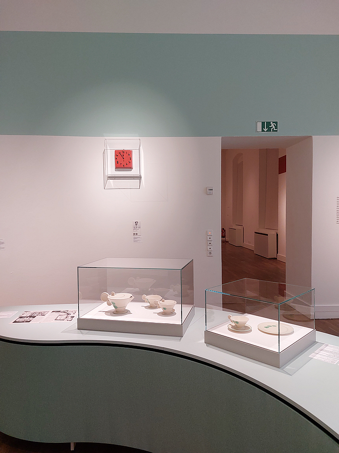 Works by Margarete Heymann-Loebenstein, as seen in Defiance. Jewish Women and Design in the Modern Era, Jewish Museum, Berlin