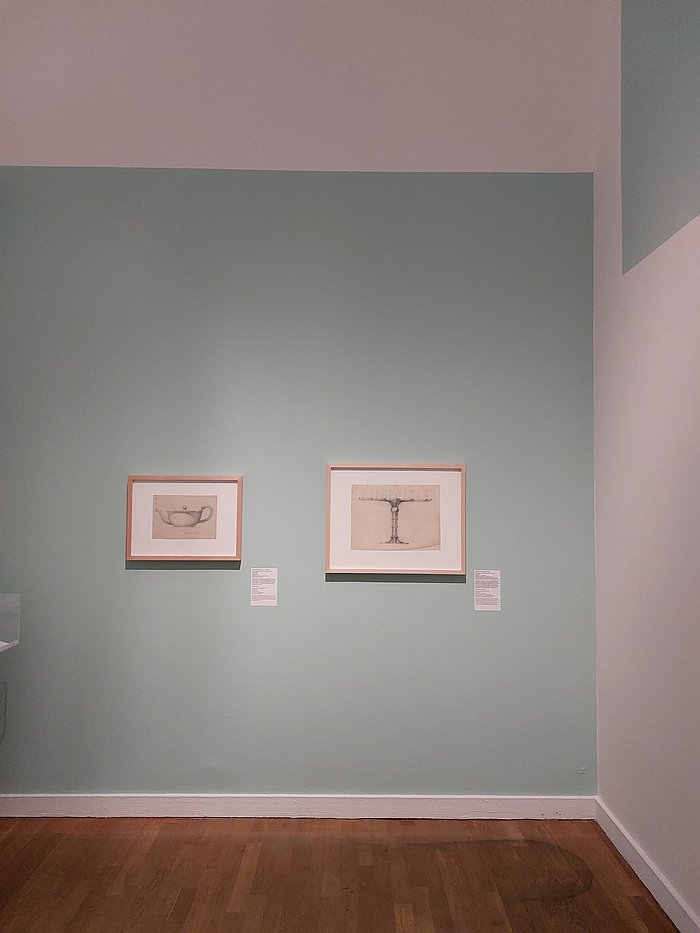 Sketches by Paula Straus, as seen in Defiance. Jewish Women and Design in the Modern Era, Jewish Museum, Berlin