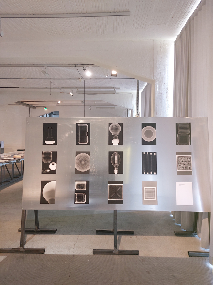 Photograms by Benton Ching and Sofía Nercasseau, as seen at Bauhaus Lab 2025: After modern brightness. Ecologies of light, Stiftung Bauhaus Dessau