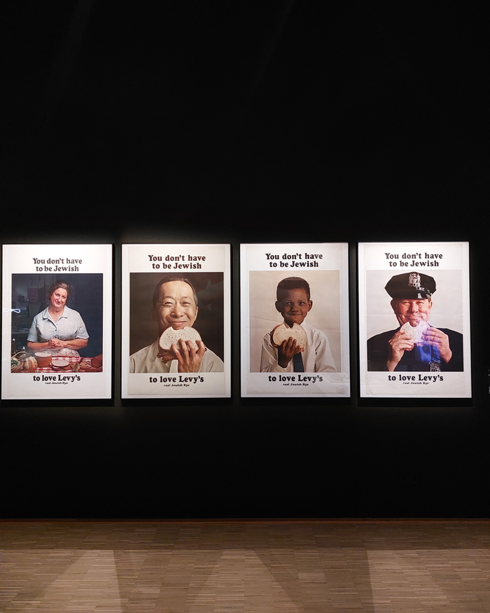 You don't have to be Jewish to love Levy's real Jewish Rye by Judy Protas, as seen at Hello Image. The Staging of Things, Museum für Kunst und Gewerbe, Hamburg