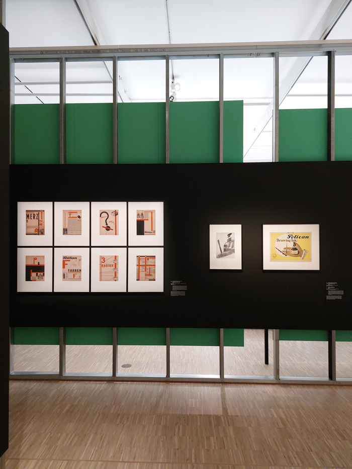 The special 'Pelikan' edition of Merz by Kurt Schwitters and adverts by El Lissitzky, as seen at Hello Image. The Staging of Things, Museum für Kunst und Gewerbe, Hamburg