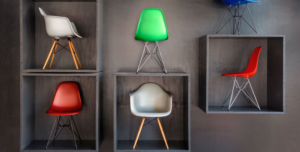 Eames chairs smow showroom Cologne