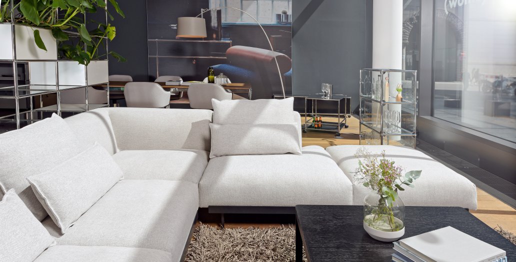 Living room furniture at USM × smow in Stuttgart