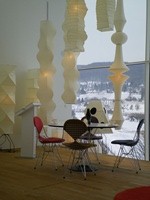 Akari lamps in the VitraHaus
