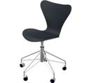 Series 7 Swivel Chair 3117, Lacquer, Black