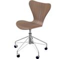 Series 7 Swivel Chair 3117, Clear varnished wood, Natural elm