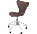 Series 7 Swivel Chair 3117, Clear varnished wood, Walnut, natural