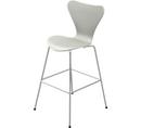 Series 7 Bar Stool 3187/3197, 76 cm, Lacquer, Nine grey