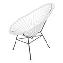 Acapulco Chair Classic, Blanco / negro