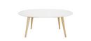 DK10 Wood Extending Table, Without extension plate (L 190 cm)