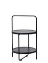 Tray Table, S (H 58 x Ø 36 cm), Black