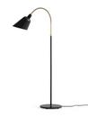 Bellevue Floor Lamp, Black/Brass