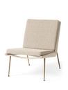 Boomerang Lounge Chair, Karakorum, Soaped oak, Without armrests