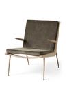 Boomerang Lounge Chair, Duke, Oiled Oak , With armrests