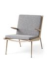 Boomerang Lounge Chair, Hallingdal , Oiled Oak , With armrests