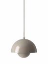 Flowerpot VP1 Pendant Lamp, Grey beige