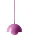 Flowerpot VP1 Pendant Lamp, Tangy pink