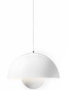 Flowerpot VP2 pendant light, White