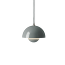 Flowerpot VP10 Pendant Lamp, Stone blue