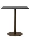 In Between Bistro Table, SK16 rectangular, Fenix black / Bronzed 