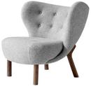Little Petra Armchair, Hallingdal , Oiled Walnut