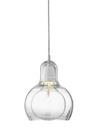 Mega Bulb Pendant Lamp, Clear/Clear cord