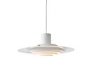 P376 Pendant Lamp, KF1 (Ø 47,5 cm), White matt