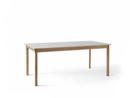 Patch Dining Table, Oiled oak / Fenix Beige Arizona