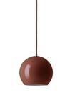 Topan Pendant Lamp, Red brown