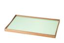 Turning Tray, L (38 x 51 cm), Black/Green