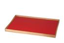 Turning Tray, L (38 x 51 cm), Black/Red
