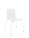 Aava Chair, White, Wool white, Without armrests