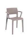 Juno Chair, Mauve, With armrests