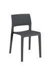 Juno Chair, Grey, Without armrests