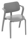Aslak Chair, Grey varnished
