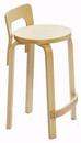 Kitchen Chair K65, Seat birch veneer, Legs birch clear varnished
