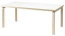 Tables 81B / 82B / 83, laminate white, 135 x 85 cm (82B)