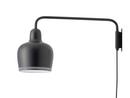 Wall Light A330S Golden Bell, Black