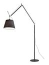 Tolomeo Mega Terra LED, Fabric black, 36 cm