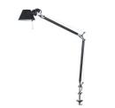 Tolomeo Tavolo, Black, Table clamp, Halogen bulb