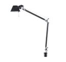 Tolomeo Tavolo, Black, With USM mounting base for USM Haller table leg, Halogen bulb