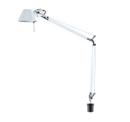 Tolomeo Tavolo, White, With USM mounting base for USM Haller table leg, Halogen bulb