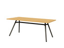 Details Asco Modular Table Baukastentisch Modular Table Baukastentisch, Version 3, Oak natural, L 180 x W 95 cm, Straight edge of table